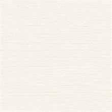 White Faux Grasscloth Wallpaper