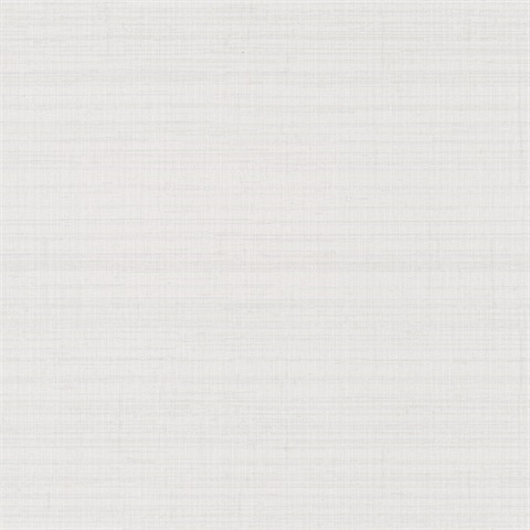 White Faux Silk Commercial Wallpaper