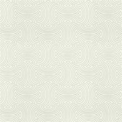 White Glitter Abstract Hourglass Geometric Wallpaper