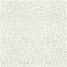 White Glitter Abstract Hourglass Geometric Wallpaper