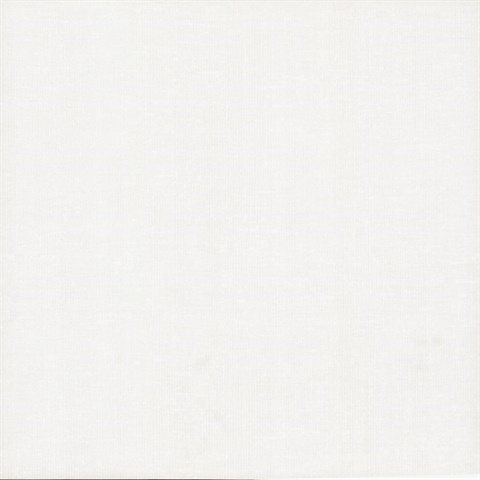 White Gossamer Woven Faux Texture Wallpaper