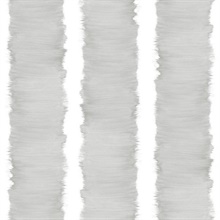 White & Grey Commercial Stripe Wallpaper