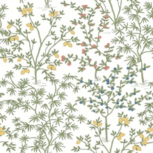 White Lemon Grove Peel &amp; Stick Wallpaper