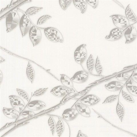 White Metal Leaf