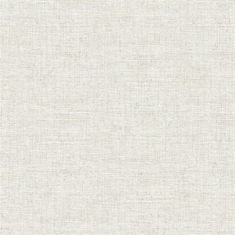 White Papyrus Weave Peel and Stick Wallpaper