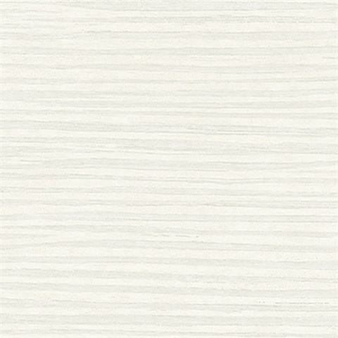 White & Pearl Horizontal Wood Texture Wallpaper