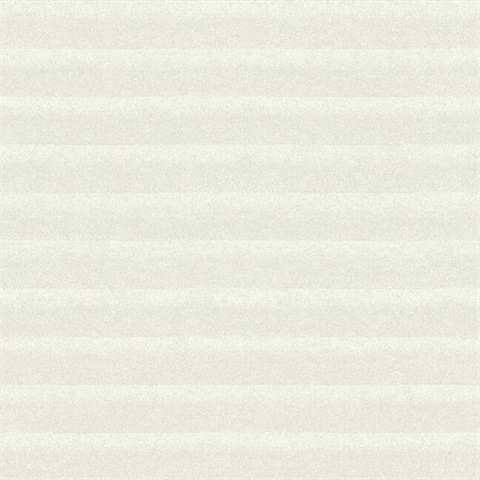 White & Platinum Horizontal Textured Dunes Wallpaper