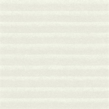 White & Platinum Horizontal Textured Dunes Wallpaper