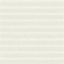 White & Platinum Horizontal Textured Dunes Wallpaper