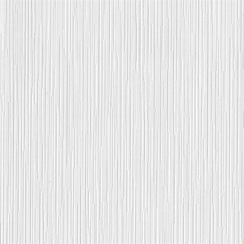 White Prisms Vertical Stria Textured Wallpaper