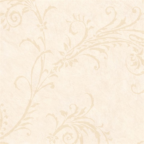 White Rice Paper Scroll