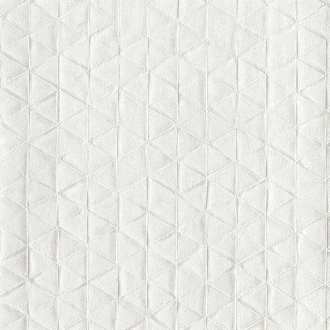 White Sacred Geometry Diamond Wallpaper