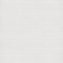 White Silk Textured Faux Fabric Wallpaper