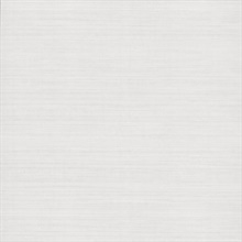 White Silk Textured Faux Fabric Wallpaper