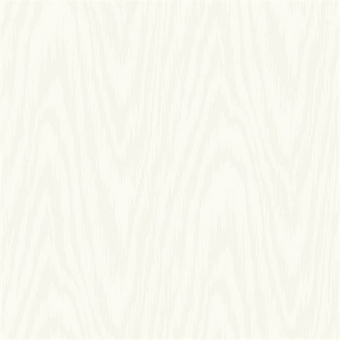 White Subtle Textured Wood Grain On Textile Strings Wallpaper
