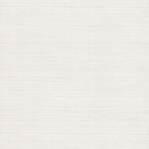 White Tasar Silk Metallic Textured Blend Wallpaper