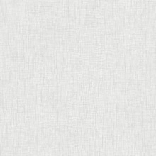 White Threaded Silk Wallpaper