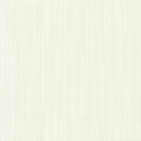 White Vertical Plumb Wallpaper