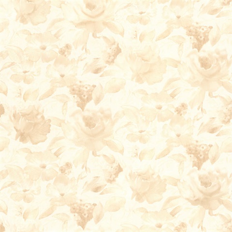 Whitney Beige Watercolour Floral