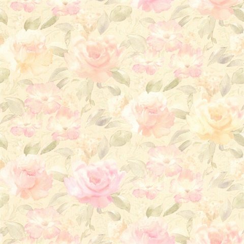 Whitney Pink Watercolour Floral