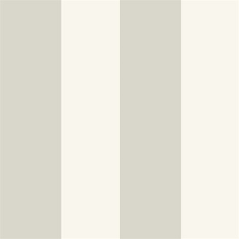 Wide Stripe Beige Grey Italian Wallpaper