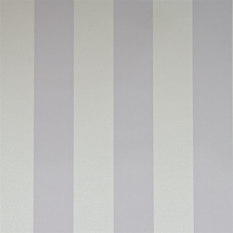 Wide Stripe Lilac & Pearl