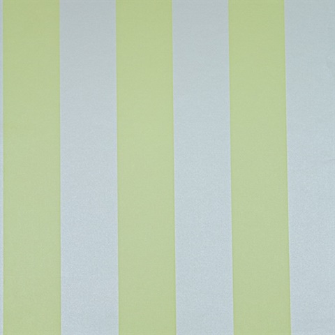 Wide Stripe Lime & Pearl