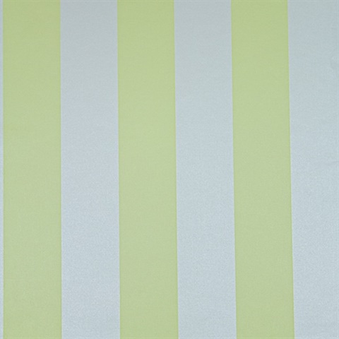 Wide Stripe Lime & Pearl