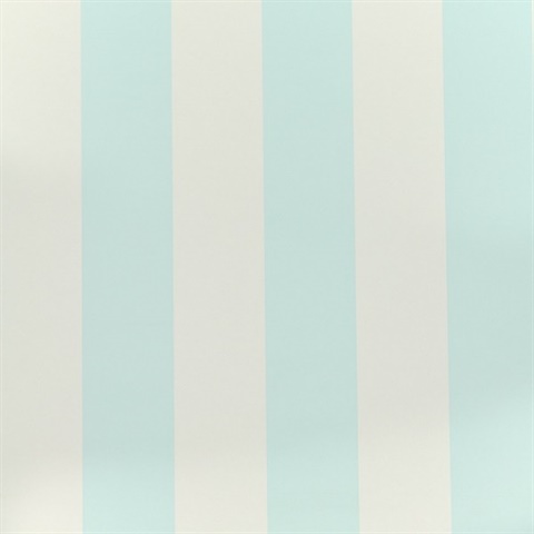 Wide Stripe Sea Foam & Soft Pink
