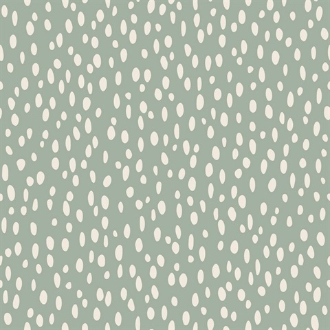 Willa Moss Scandinavian Dots Wallpaper