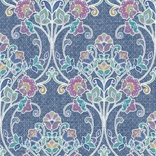 Willow Indigo Nouveau Floral