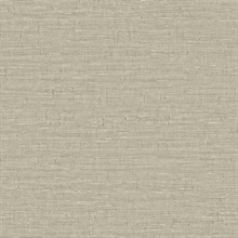 Wilslow Faux Linen Weave Beige Wallpaper
