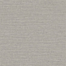 Wilslow Faux Linen Weave Dark Taupe Wallpaper