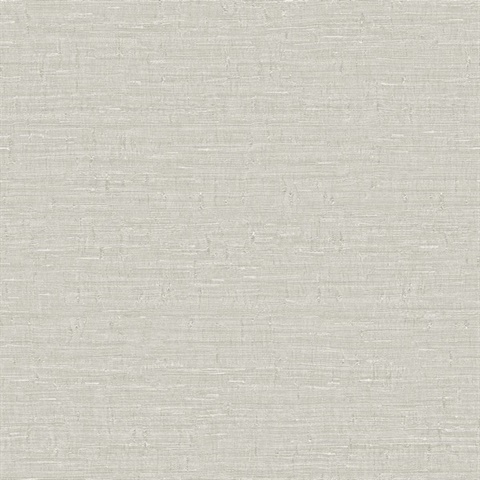 Wilslow Faux Linen Weave Off White Wallpaper