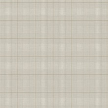 Windsor Ivory Plaid Wallpaper