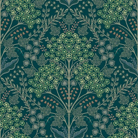 Winkworth Juniper Green Wallpaper
