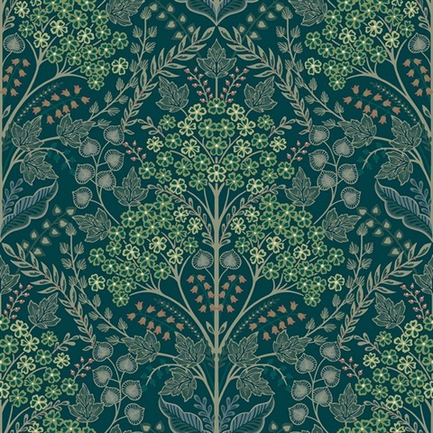 Winkworth Juniper Green Wallpaper