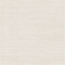 Winn Cream Faux Grasscloth Wallpaper