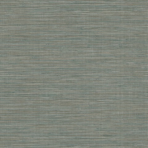 Winn Green Faux Grasscloth Wallpaper