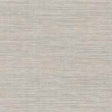 Winn Light Grey Faux Grasscloth Wallpaper