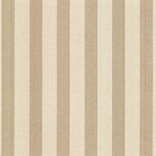 Wirth Stripe Cream Textured Stripe Wallpaper