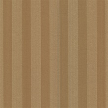 Wirth Stripe Gold Textured Stripe Wallpaper