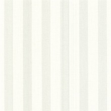 Wirth Stripe White Textured Stripe Wallpaper