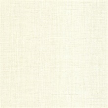 Wirth White Faux Grasscloth Wallpaper
