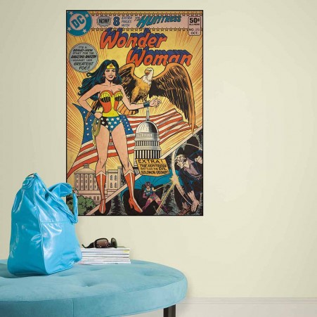 MURAL WONDER WOMAN BATMAN SUPERMAN 52806 JUSTICE LEAGUE GIANT POSTER 55x40