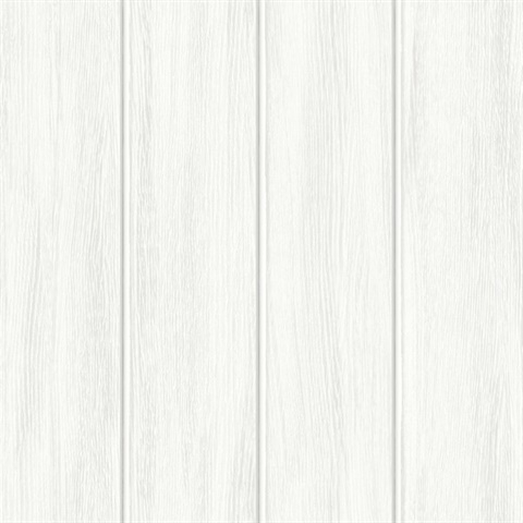 Wood Panel Wood Alabaster Peel and Stick Wallpaper