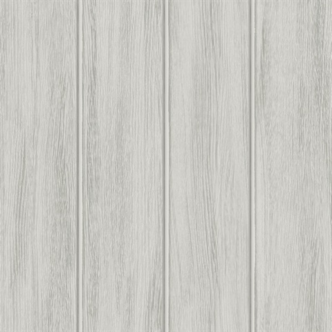 Wood Panel Wood Weathered Grey Peel and Stick Wallpaper