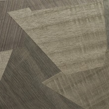 Wood Triangles Specialty Natural Wallcovering