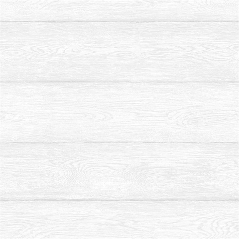 Woodgrain Wood Pearl Grey Peel and Stick Wallpaper