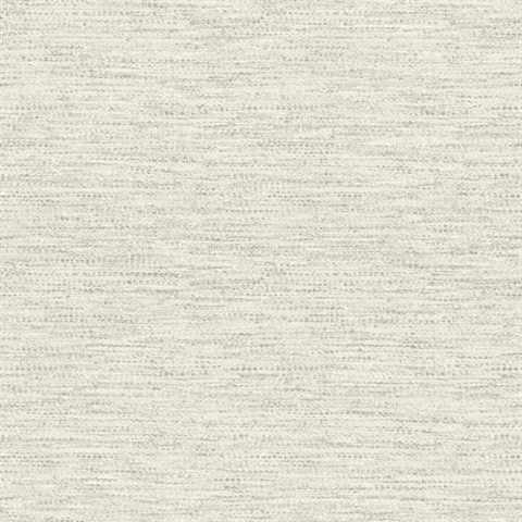 Wool Texture Light Grey Wallpaper